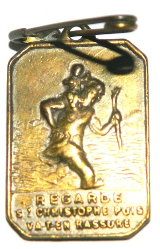 Pendentif christophe début - st,