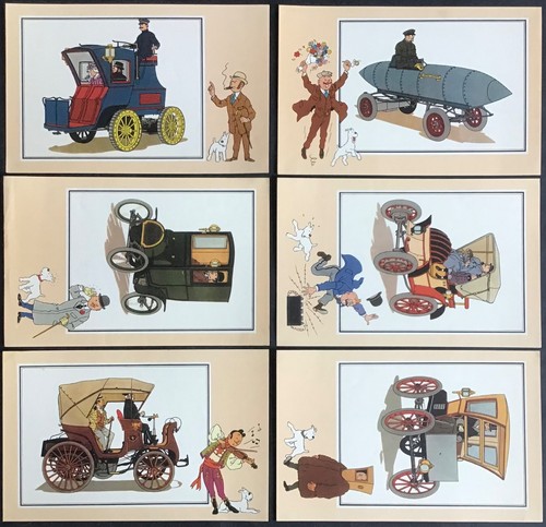 Tintin chromos voir - chromos, savoir