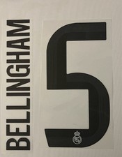 Flocage  #5 Bellingham  Real Madrid  2025 2026 Domicile