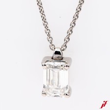 Collier Solitaire 750/18K