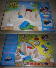 Goliath 83219 - Super Sand Castle Le sable à modeler 800g 4 ans et plus --