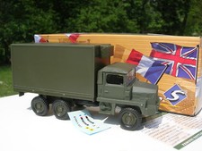 SOLIDO 1/50 METAL MILITAIRE CAMION BERLIET GBC 8 KT 6X6 SHELTER