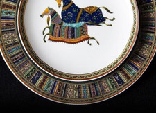 2 pièces chevaux de plaque