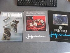 JEF FRIBOULET LOT DE 3 LIVRES