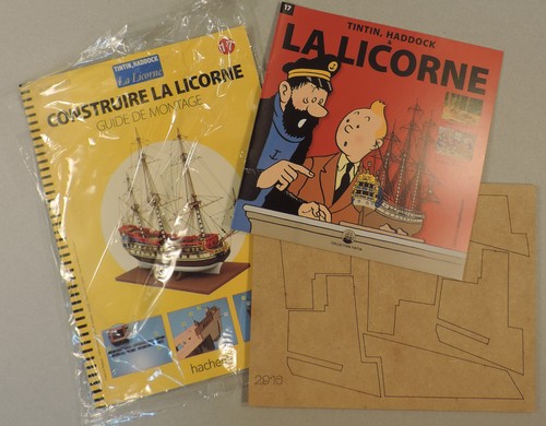 Tintin construire licorne - construire, la