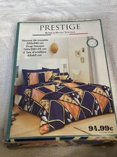 Housse de couette 220x240 cm + 2 taies + drap housse – Prestige