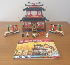 LEGO Ninjago 2507 - Fire temple incomplet (2011) the golden weapons