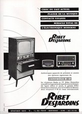 AD PUBLICITE TELEVISEURS RIBET