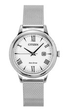 Montre Citizen Eco-Drive Blanc Cadran Solar Casual EW2621-75A 100 m pour femme