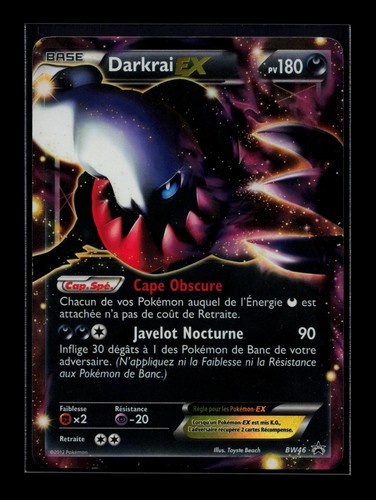 Carte pokémon darkrai bw46 - pokémon, ex