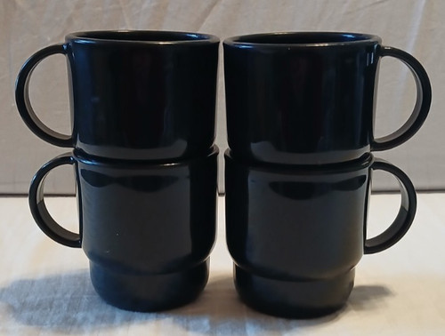 Tupperware black stackable - tupperware,