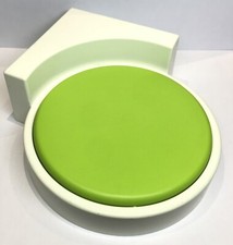 PLAYMOBIL (R2196) MAISON MODERNE - Lit Rond Vert Clair & Blanc Chambre 5583