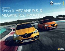 Catalogue Brochure RENAULT Megane RS / RS Trophy 08/2020 Suisse en français