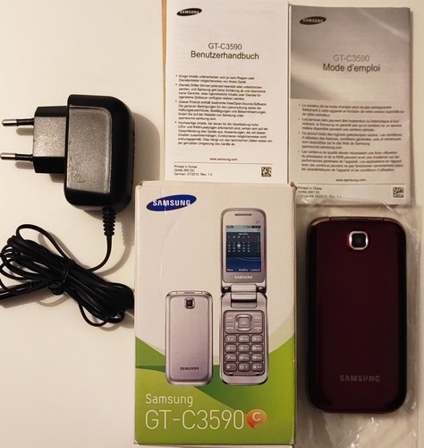 Samsung c3590 rouge - c3590,