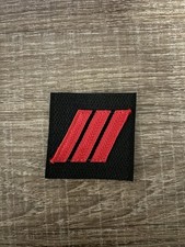 GALON POITRINE CAPORAL CHEF SOUPLE SAPEUR POMPIER SUR SCRATCH NEUF GRADE CCH