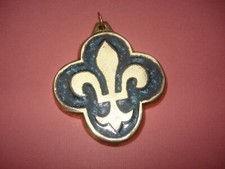 Médaillon Bronze Fleur de Lys