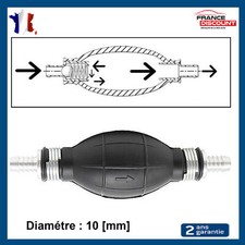 Poire d'amorçage UNIVERSELLE Carburant diamètre 10 MM - ANTIRETOUR