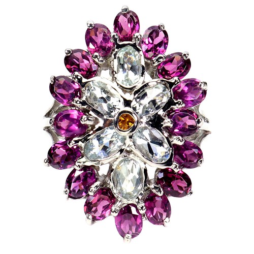 925 bague argent ovale - argent,