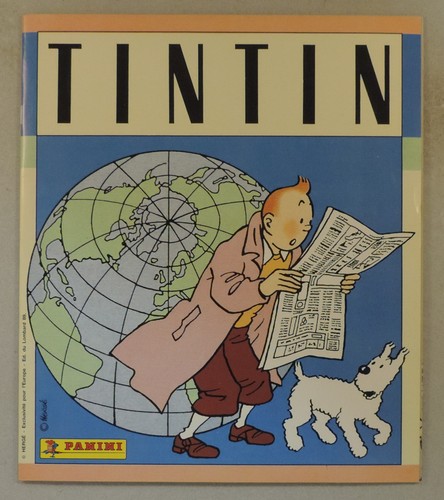 Herge tintin livret panini - tintin,
