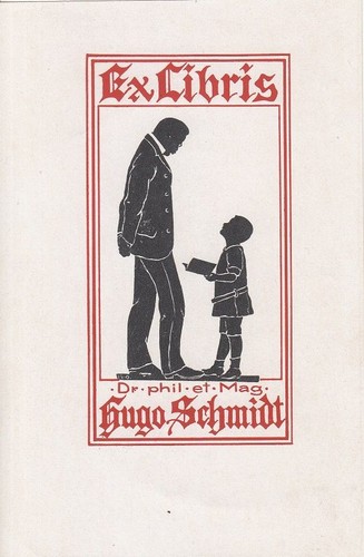Exlibris livre plaque klischee - exlibris,