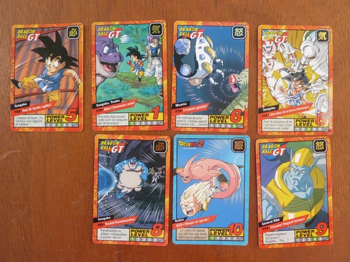 Lot cartes dragon ball - lot, 7