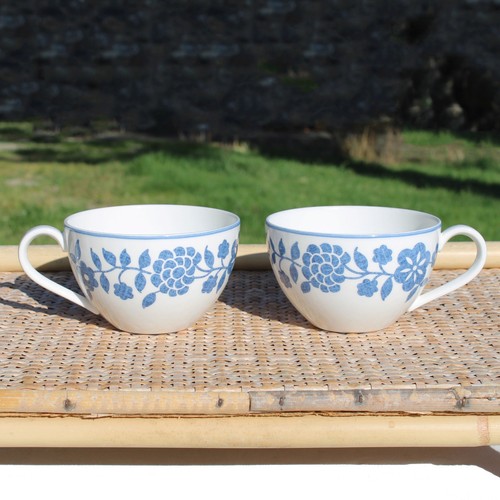 Paire tasses déjeuner - déjeuner, /