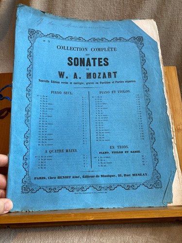 Mozart sonate pour - mozart,