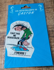 Gaston Lagaffe, autocollant j