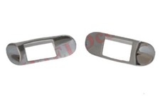Neuf Paire Bord Porte Handel Emballé Chrome Plaqué Pour BMC Morris Minor 1000