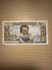 Billet 50 NF Cinquante Nouveaux Francs Henri IV H.4 5-3-1959