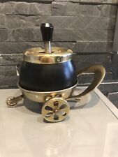 Cendrier poussoir vintage