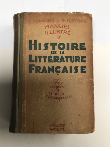 Histoire litterature - de,