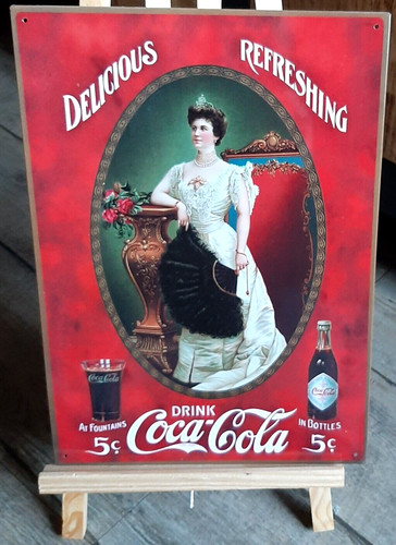Coca cola plaque décoration - coca,
