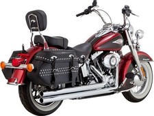 Vance & Hines Harley Softail 12-17 Bigshots Long Chrome PCX Système Complet
