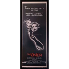 THE OMEN U.S Movie Poster Framed - 14x36 in. - 1979 - Richard Donner, Gregory Pe
