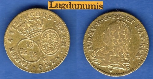 Louis d or - xv, 1/2