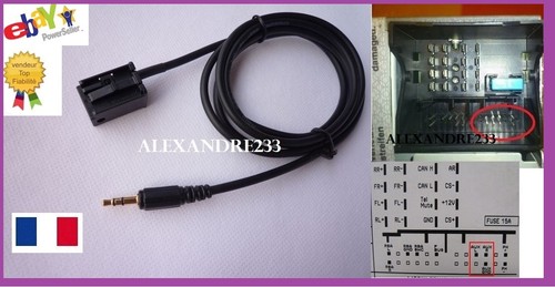 Cable aux auxiliaire
