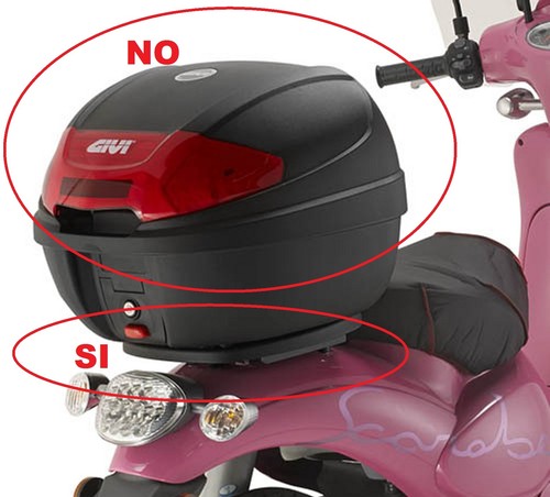 Support valise porte casque - de,