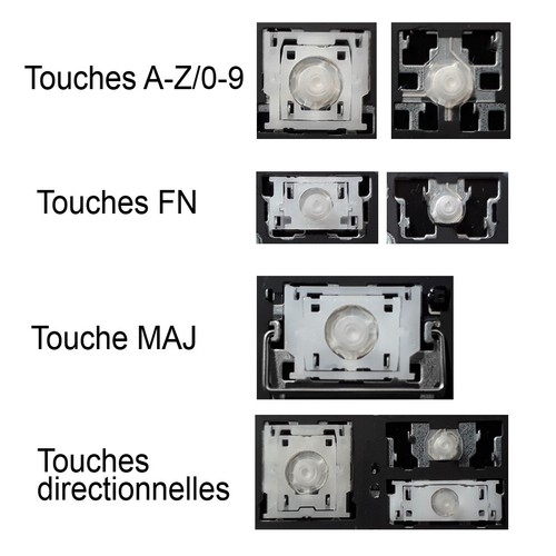 Touche clavier belge - clavier,