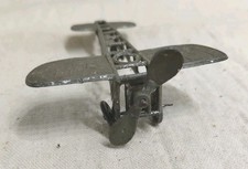 Jouet Ancien en Plomb - Penny Toy - Avion -  SR Simon et Rivollet  France.