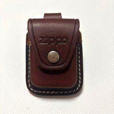 Etui en cuir Zippo vintage utilisé aucun dommage notable