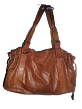 SABRINA:SAC CUIR SOUPLE MARRON