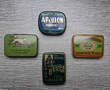 lot de 4 boites d'aiguilles