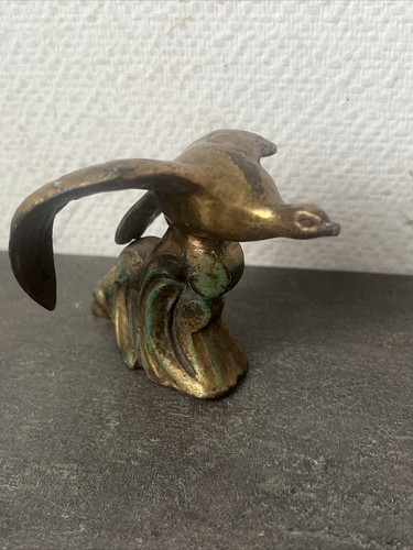 Ancienne figurine oiseaux mer - ancienne,