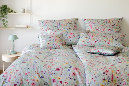 Housse couette satin de - couette,