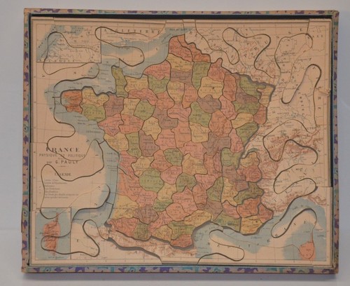 Ancien jeu societe puzzle - ancien,