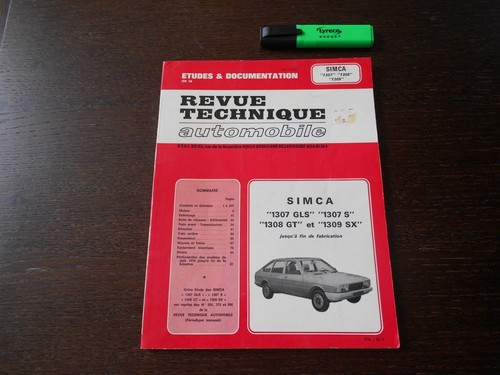 Revue technique - revue,