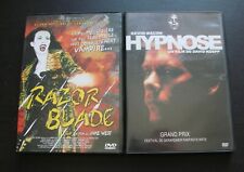 FESTIVAL GERARDMER : LOT 4 FILMS DVD Razor Blade CUBE Hypnose ( FANTASTIC' ART )