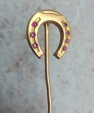 Épingle de cravate ancienne en or FIX