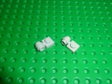 2 x LEGO  OldGray Light Gray Plate ref 4081b / set 5986 7133 5550 4729 5571 5591